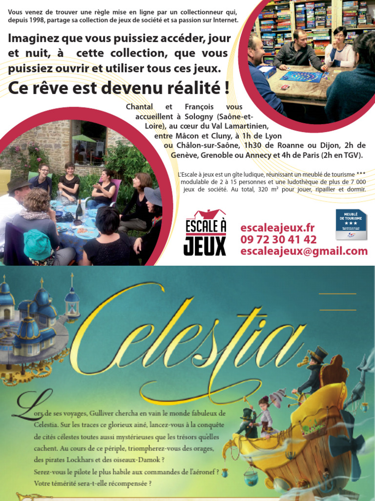 Règles du jeu Celestia | PDF