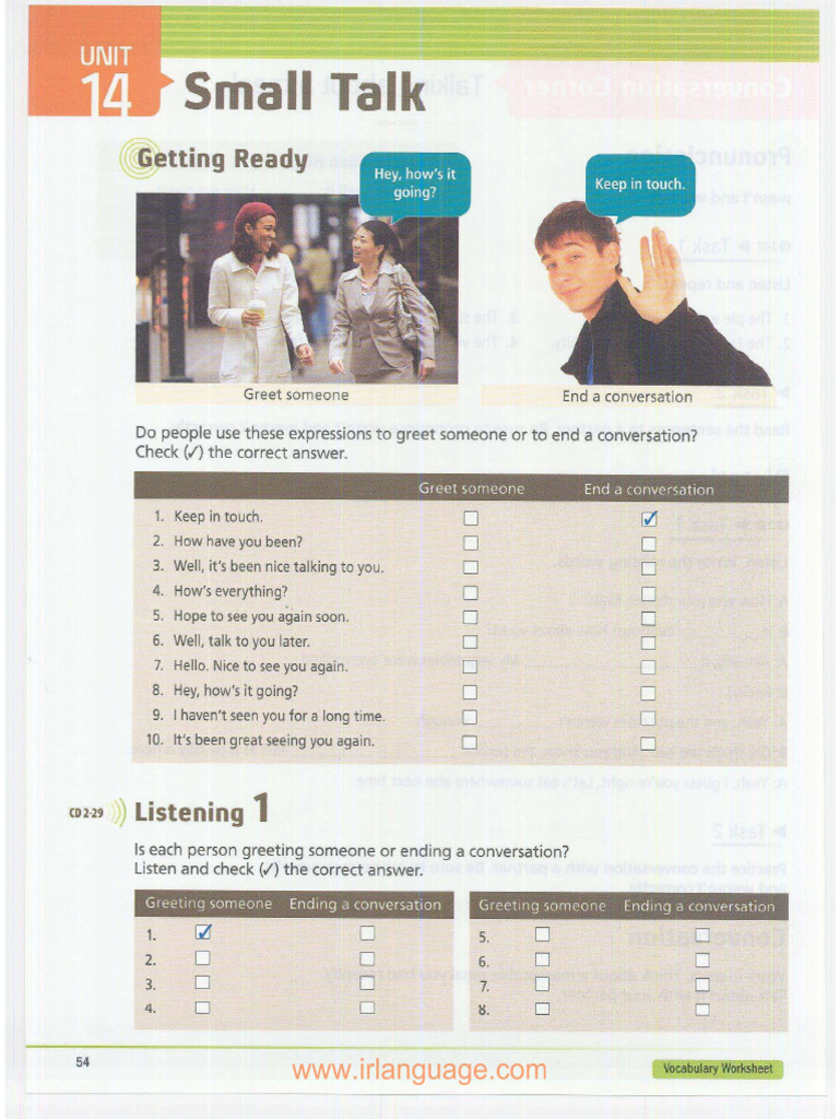 Small Talk | PDF