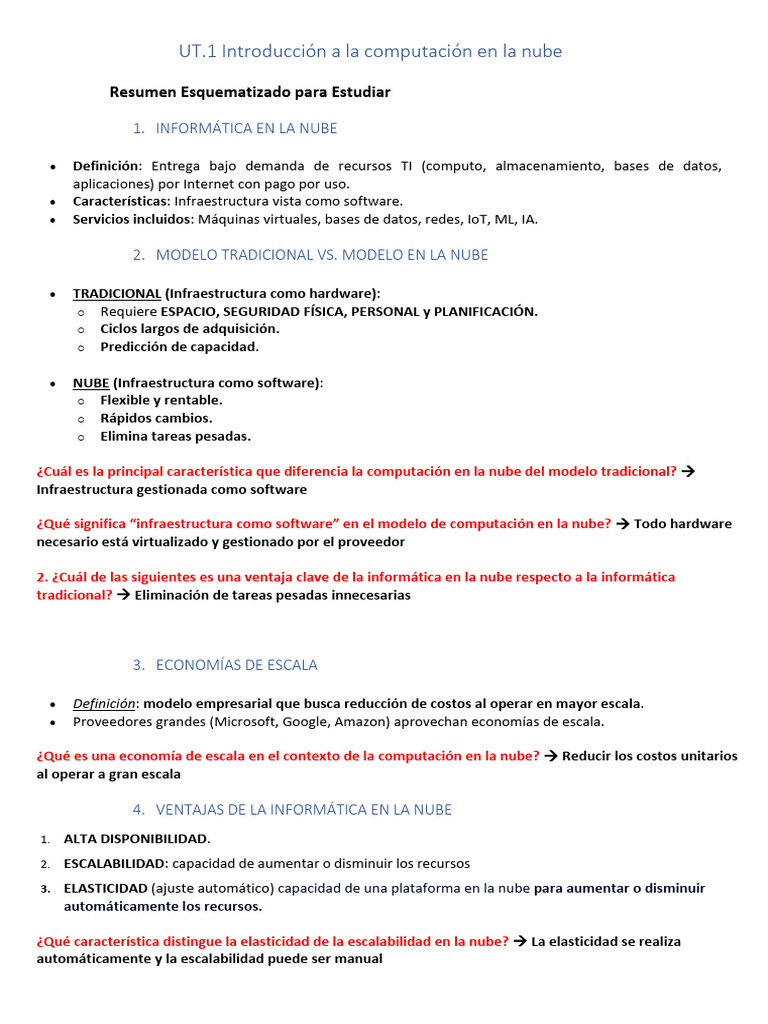 Introduccion A La Computacion en La Nube | PDF | Computación en la nube ...
