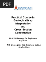 Geological Cross-Section Lab Guide | PDF