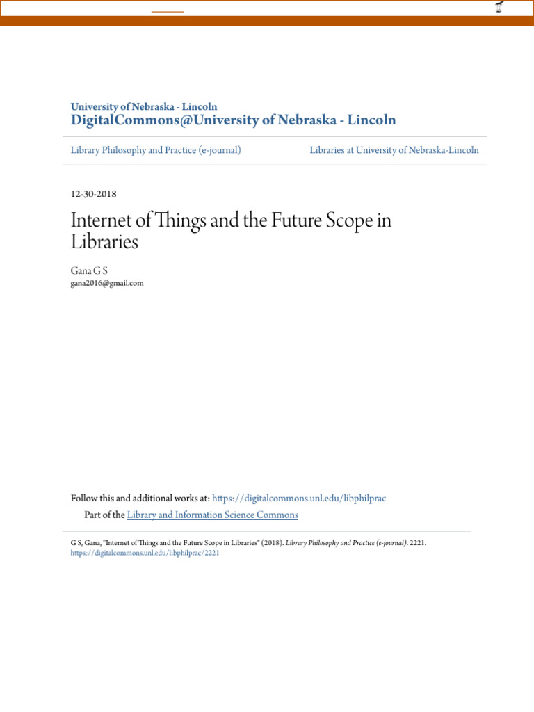 Internet of Things and The Future Scope in | PDF | Internet Of Things ...