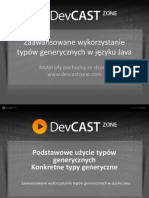 Zaawansowane wykorzystanie typów generycznych w języku Java