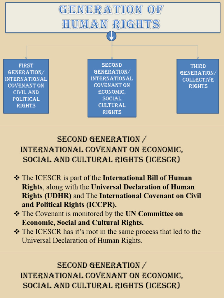 Overview of the ICESCR Rights | PDF | Government | Government And ...