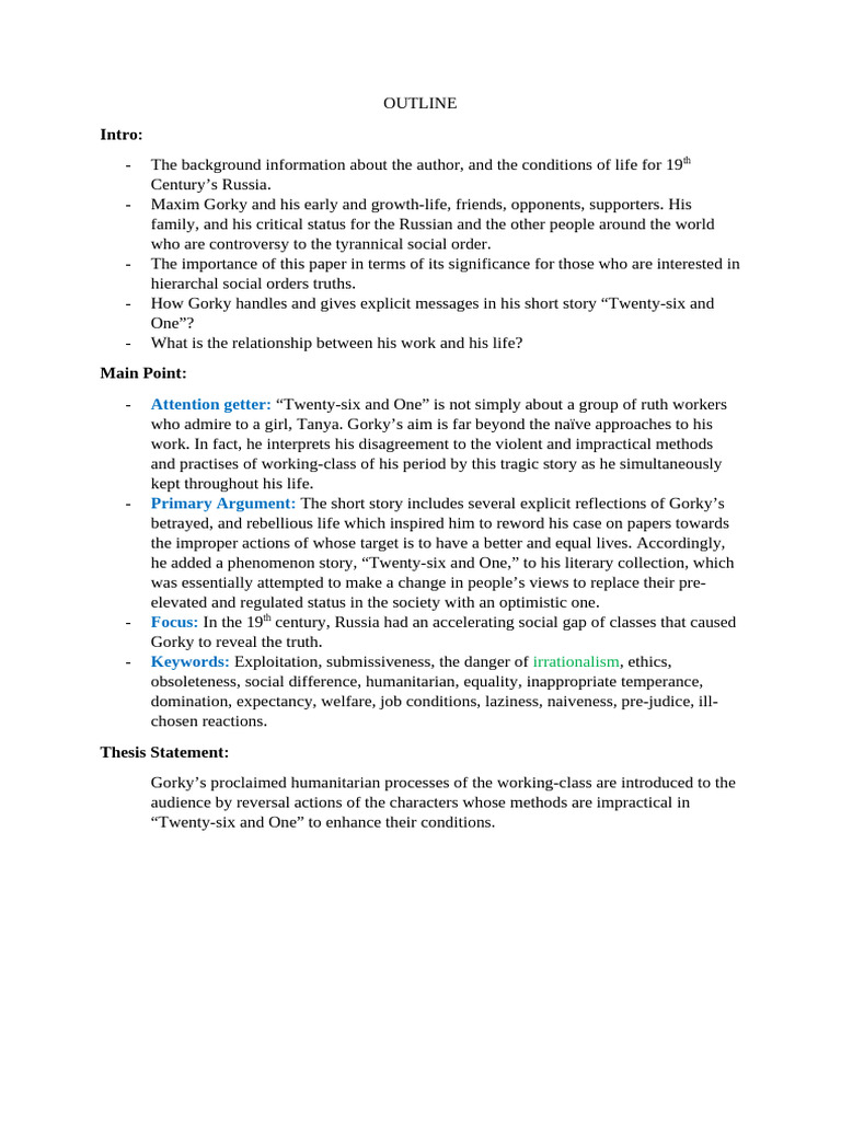 Outline | PDF