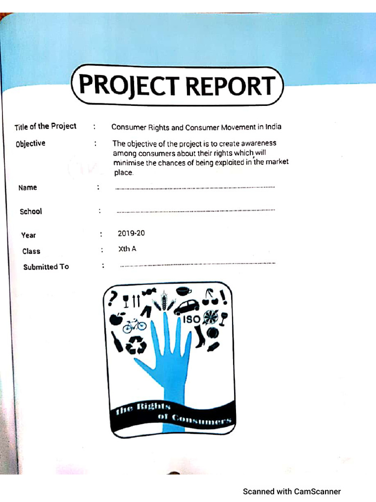 Eco Project On Consumer Rights | PDF