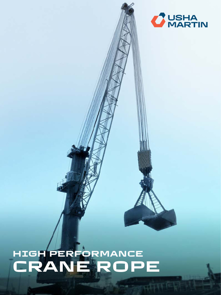 High Performance Crane Rope Solutions | PDF | Crane (Machine) | Rope