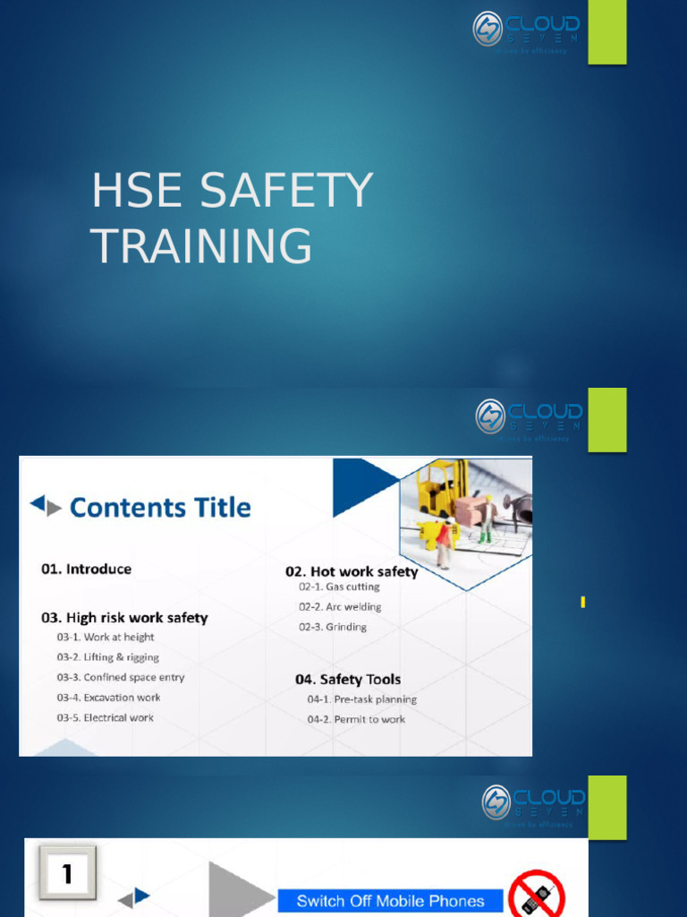2 0 Hse Safety Training Pdf
