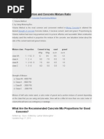 Download Concrete Proportion and Concrete Mixture Ratio by garypaul SN87167301 doc pdf