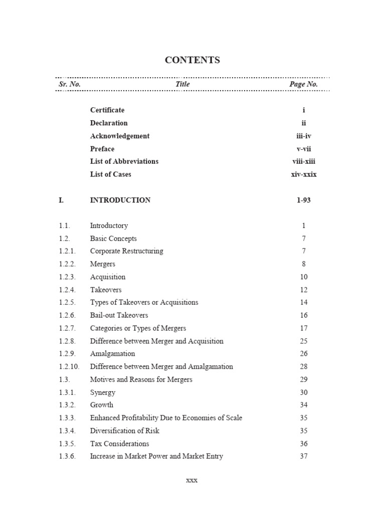Mergers and Acquisitions in India Guide | PDF | Mergers And ...