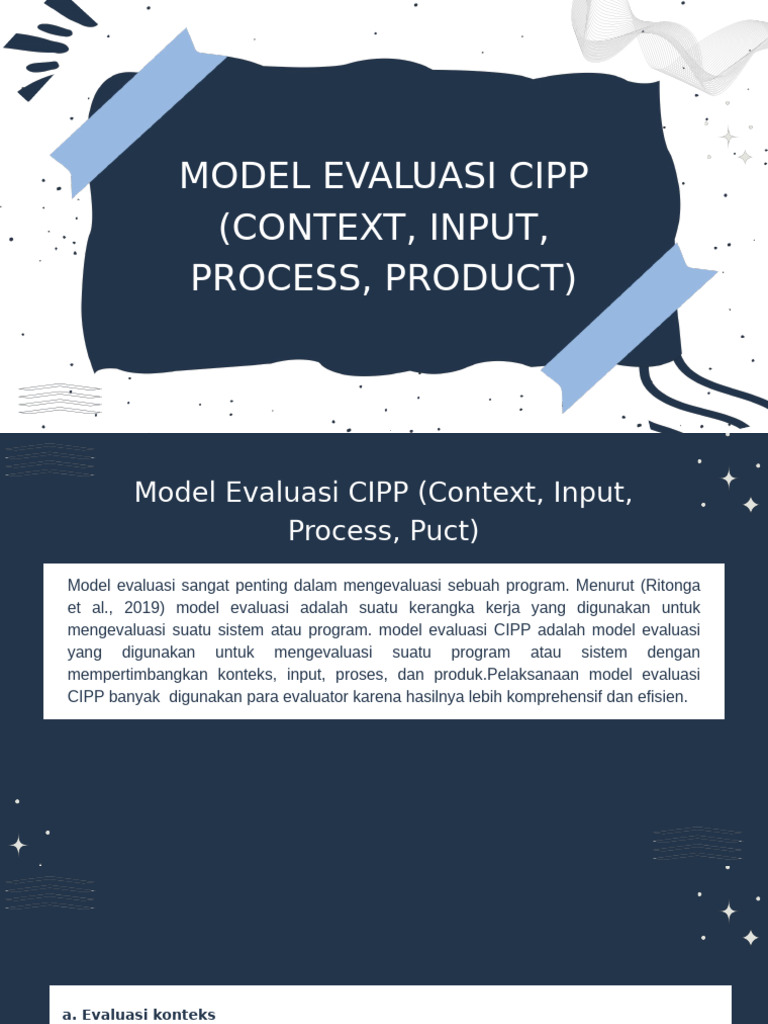 Evaluasi Model CIPP dalam Program | PDF