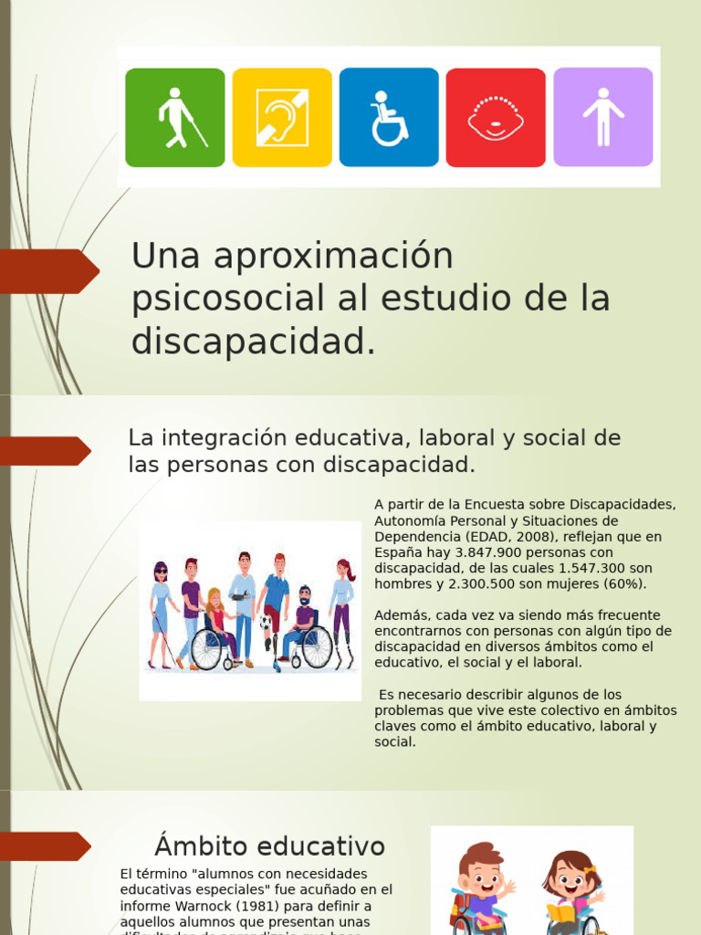 Discapacidad: Integración y Estigma Social | PDF | Invalidez | Estigma ...