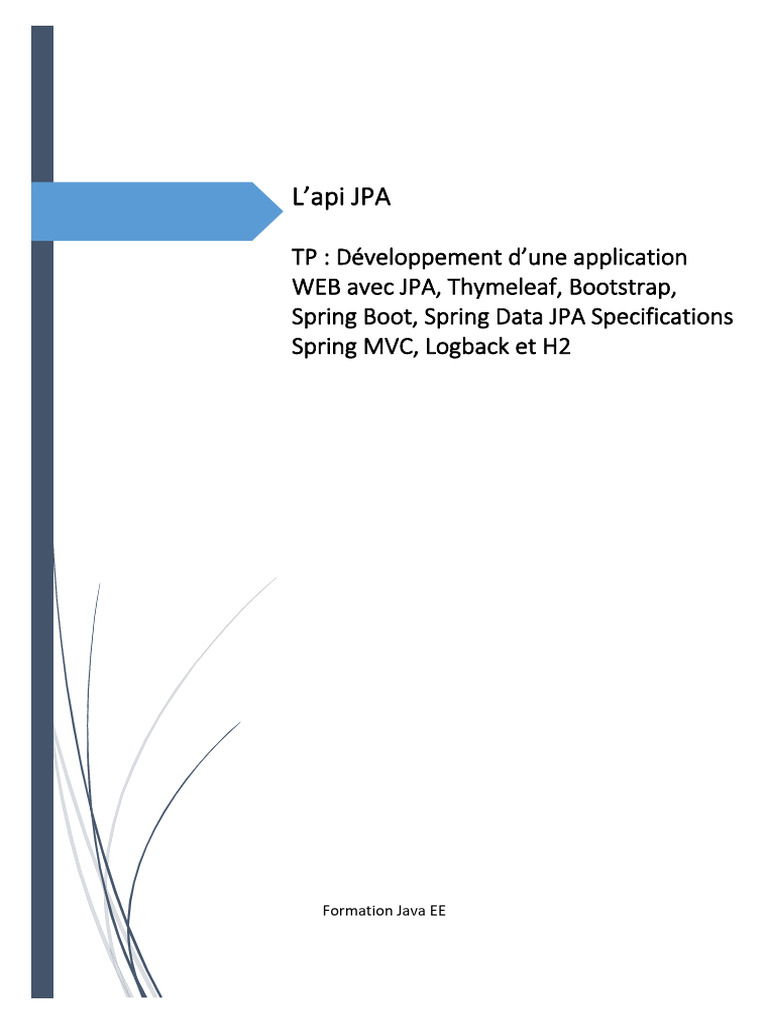 Développement Web avec Spring Boot JPA | PDF | Spring Framework | Java ...