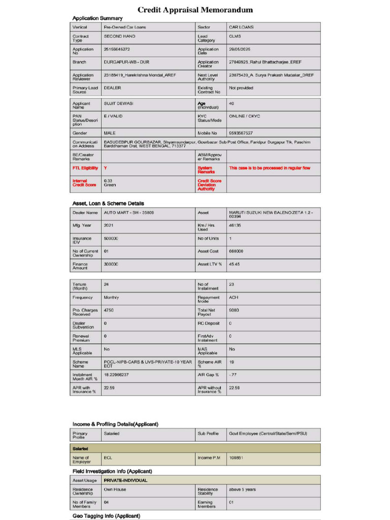 Cam Report | PDF