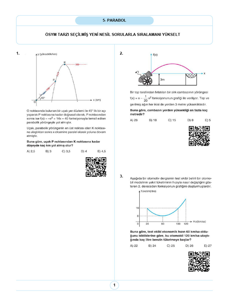 5 - Parabol | PDF