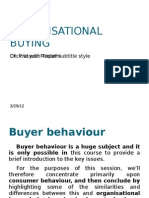 Organisational Buying: Click To Edit Master Subtitle Style Dr. Pratyush Tripathi