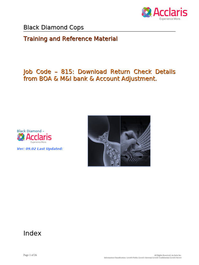 Return Check Process for HSA Accounts | PDF | Computing | Software