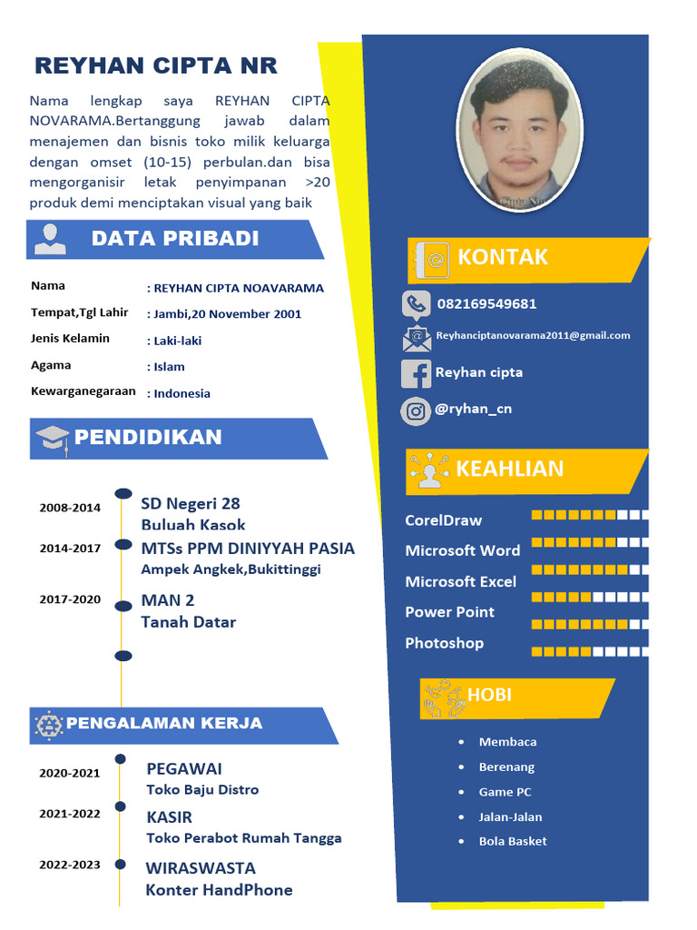 CV Reyhan Cipta Novarama | PDF