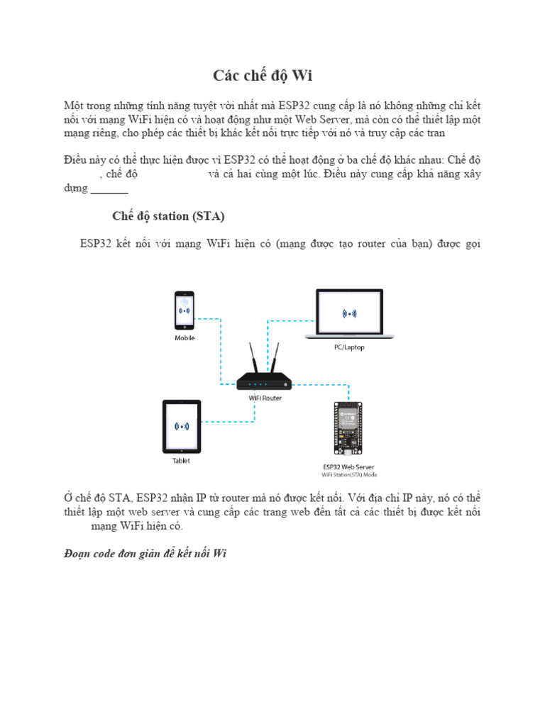 Esp32 Wifi | PDF