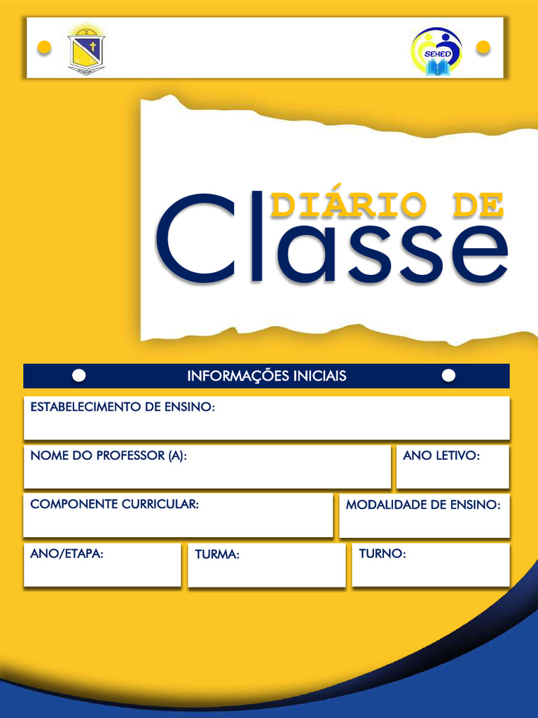 Diário de Classe 2022 - Ponta de Pedras | PDF | Pedagogia