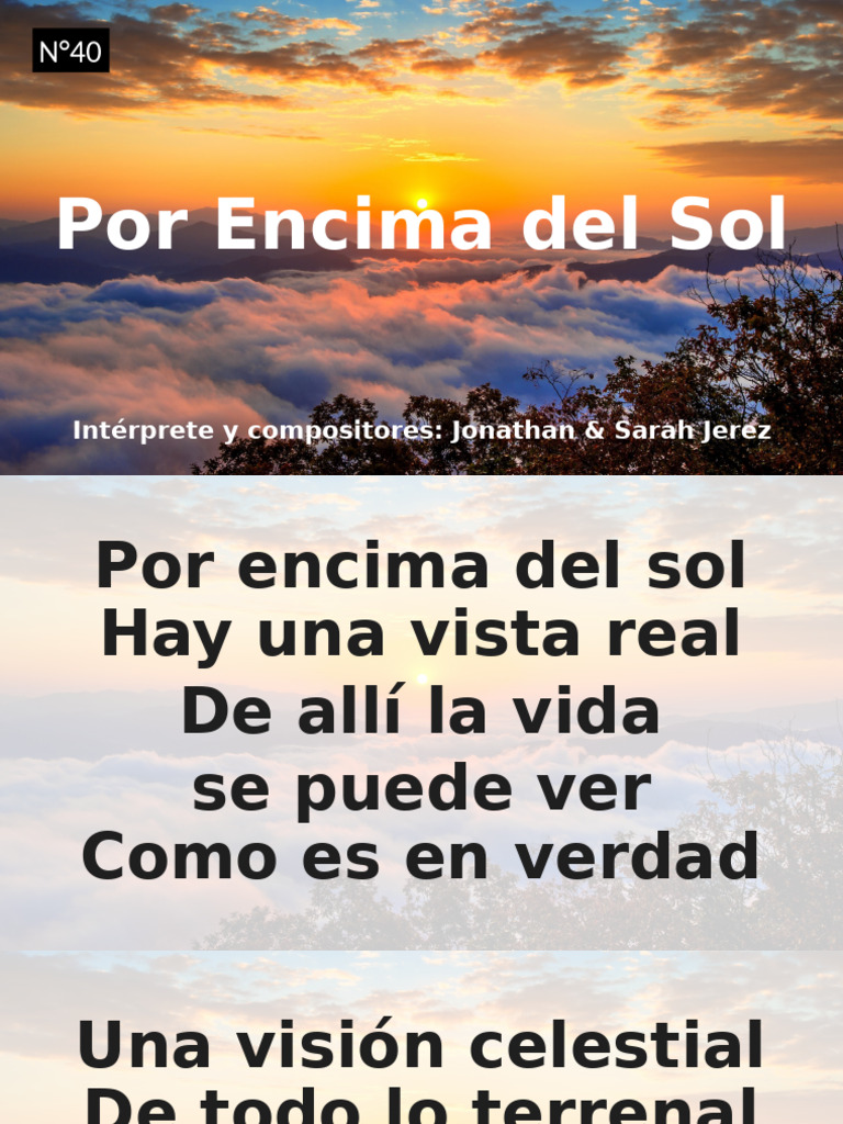40-Por Encima Del Sol | PDF