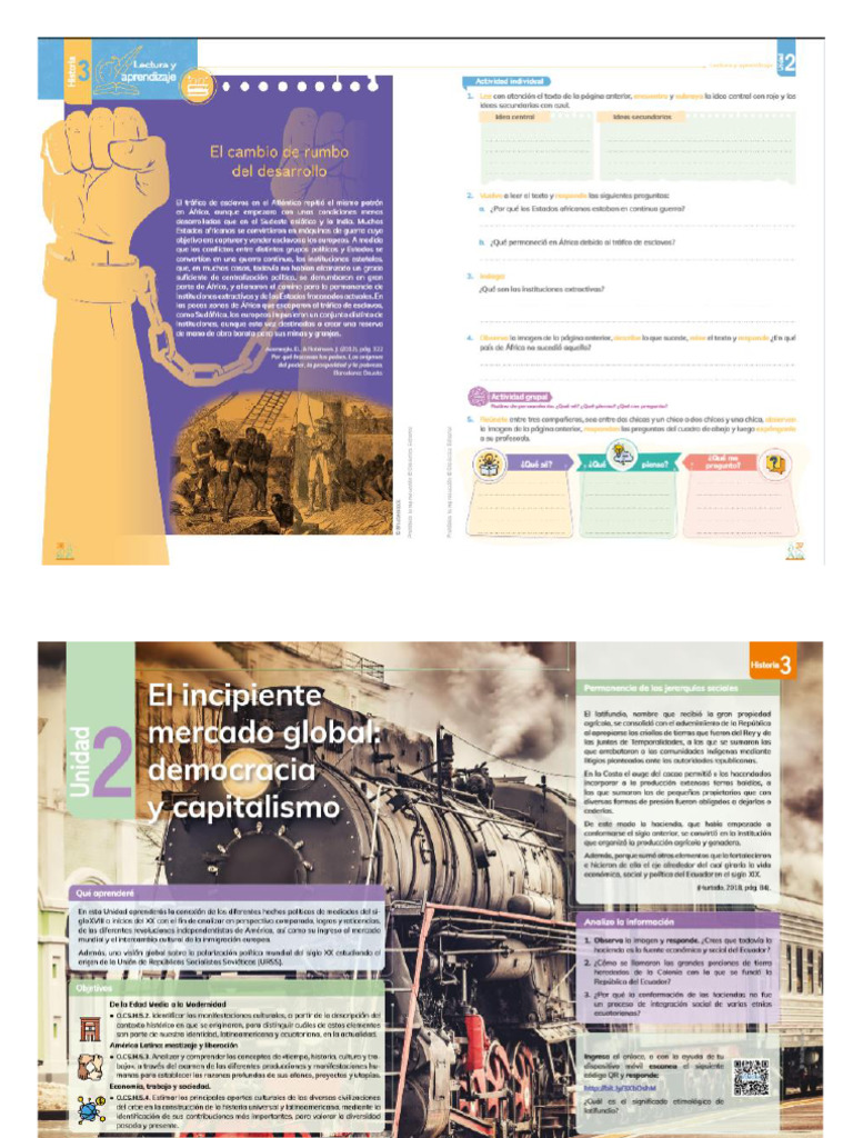 Historia Libro de 3ero Bachillerato | PDF