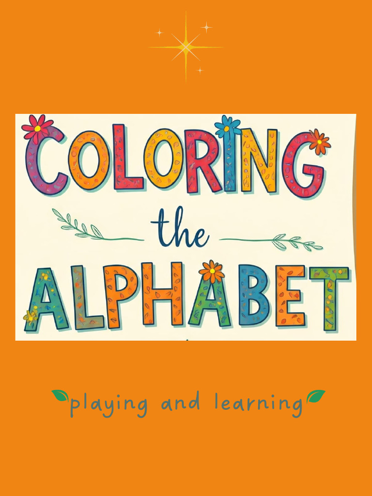Alphabet Coloring Book | PDF