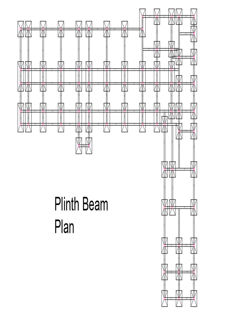 Plinth Beam Layout Plan | PDF