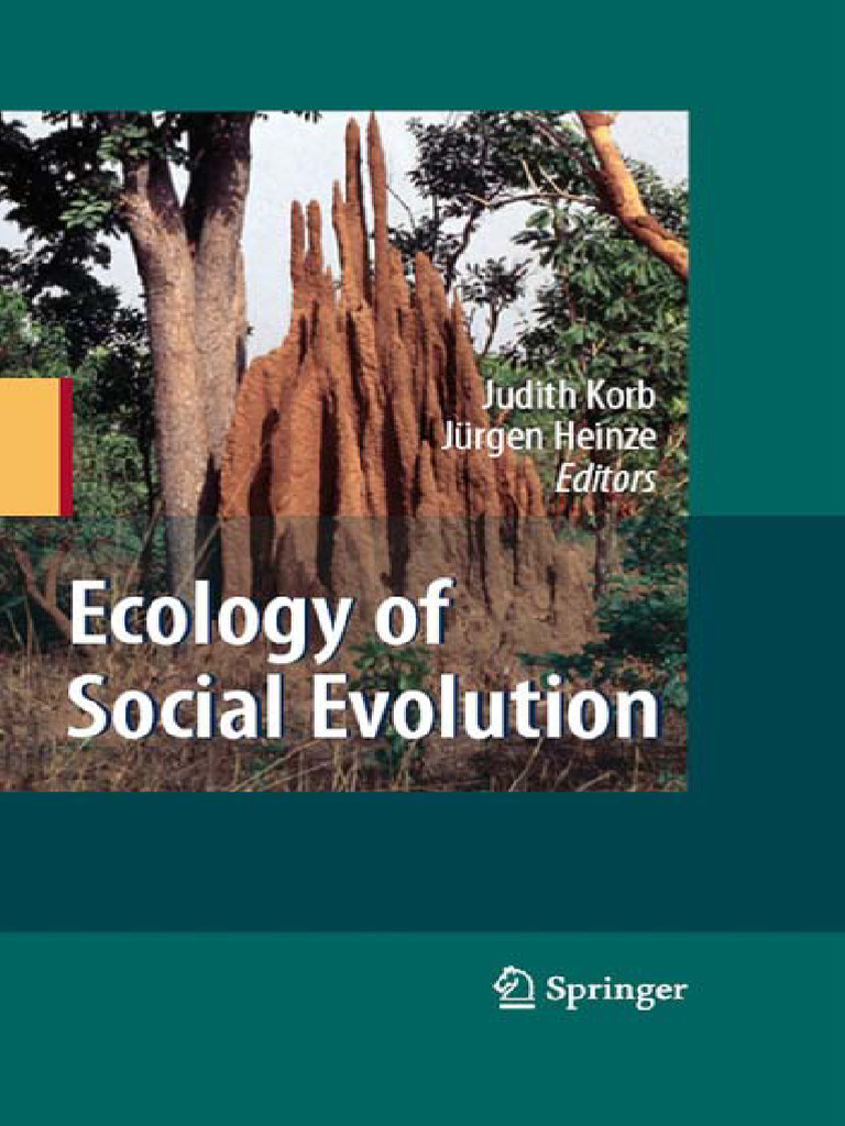 Ecology of Social Evolution | PDF | Natural Selection | Fitness (Biology)
