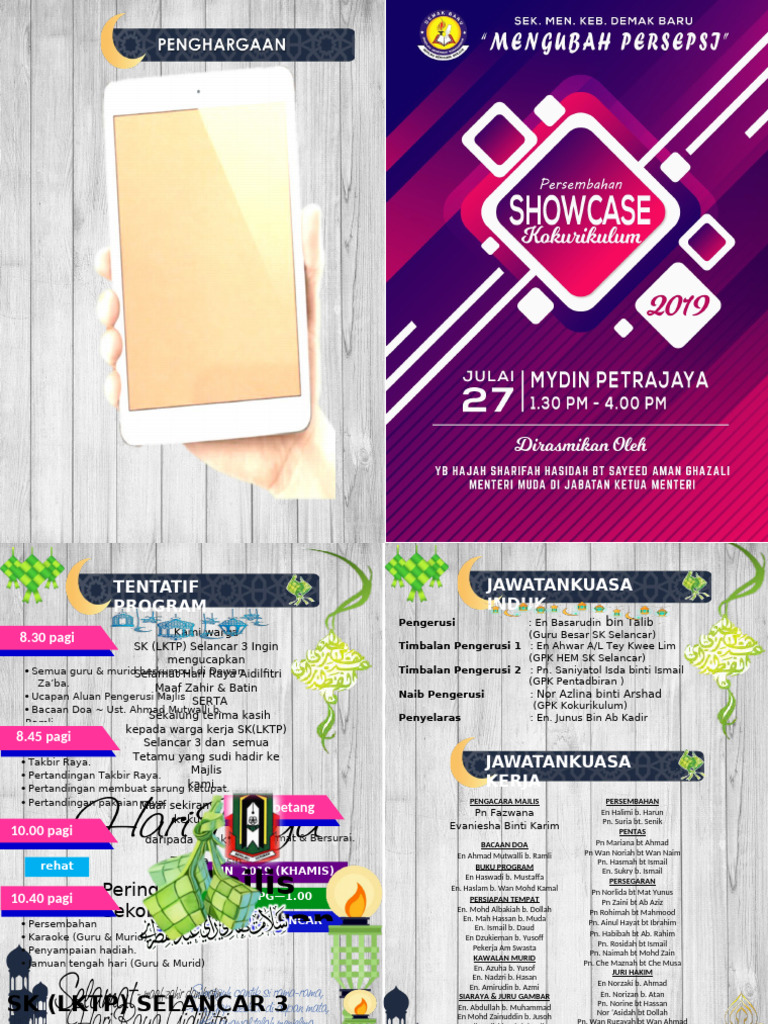 Buku Program Pelaksanaan Showcase 2022 | PDF