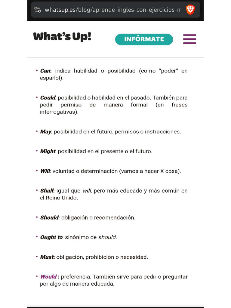Modal Verbs Practice Pdf