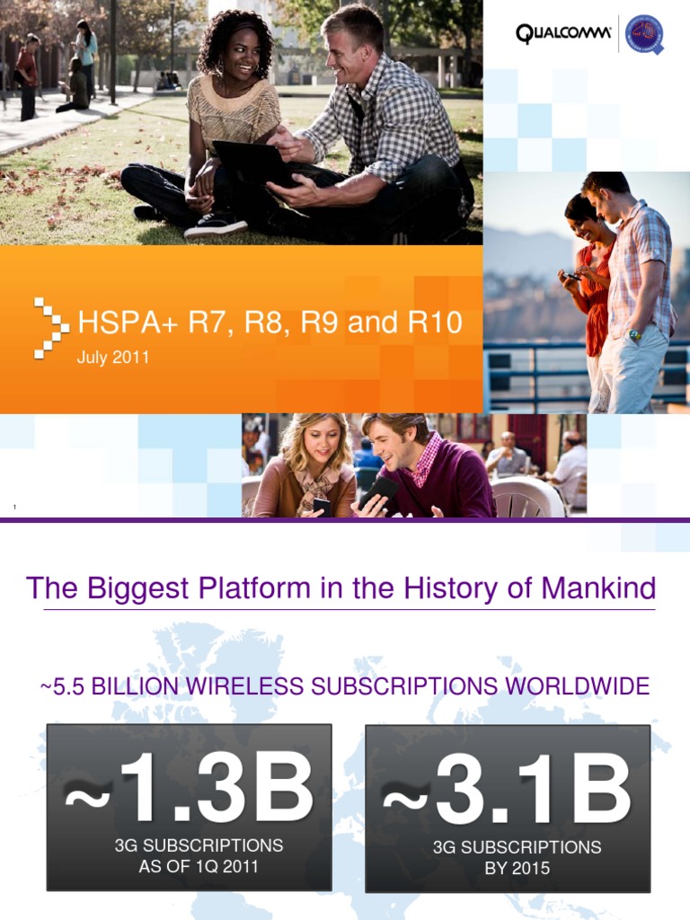 HSPA+ R7, R8, R9 and R10: July 2011 | PDF | High Speed Packet Access ...