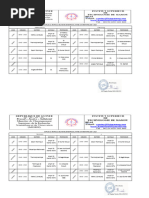 Emploi Du Temps FST 2e Semestre 2025 2026 | PDF | Physique | Chimie