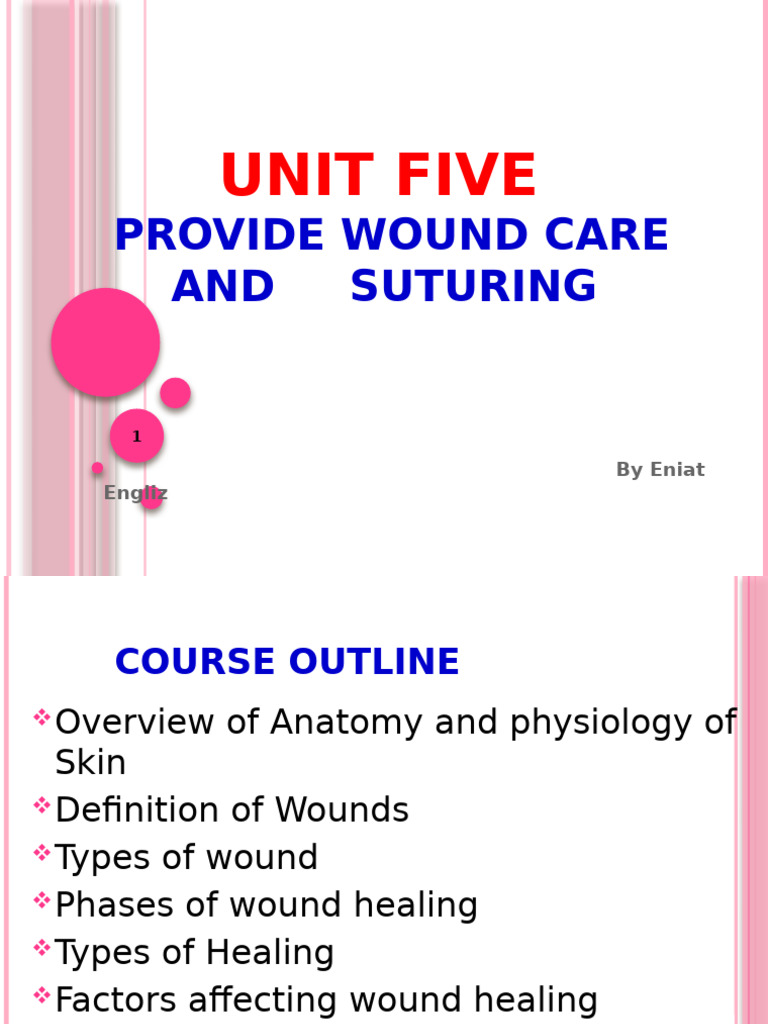 Wound Care and Suturing Guide | PDF | Wound | Surgical Suture