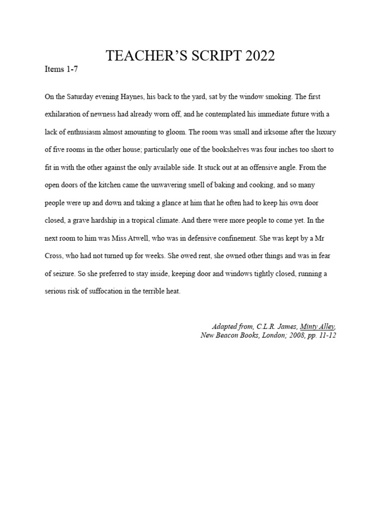 CommStudies 2022 P1 Script | PDF