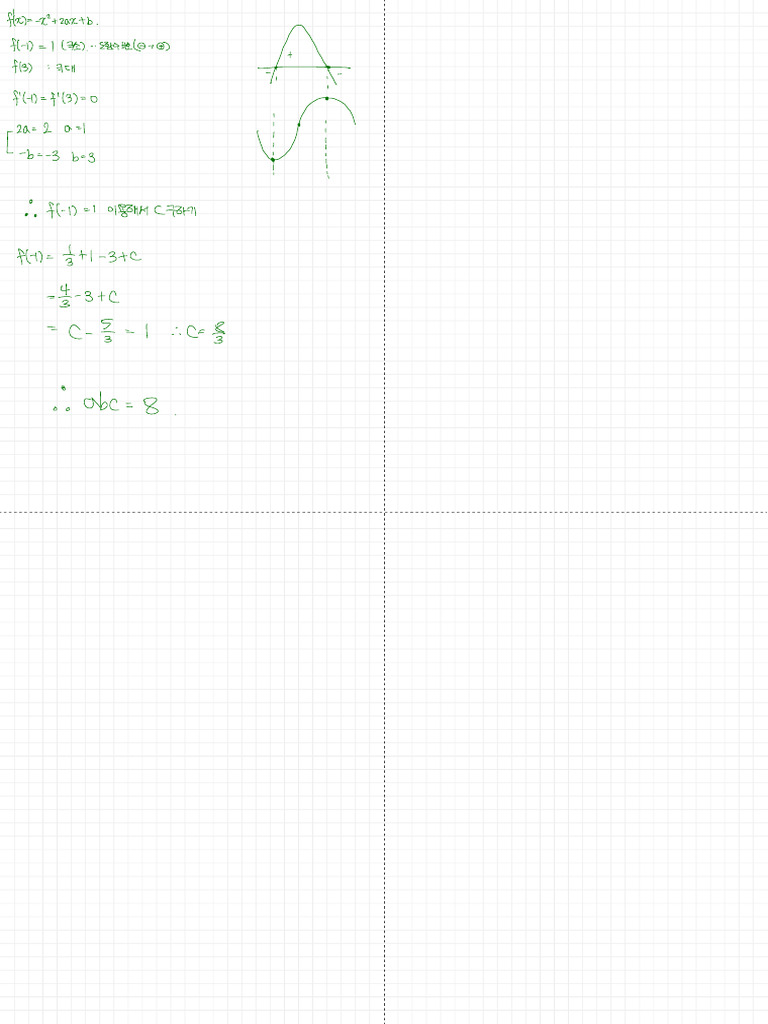 Calculating Function Extrema and Constants | PDF