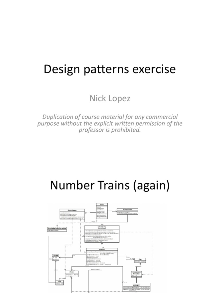 Design Patterns Exercise Guide | PDF | Career & Growth | Computers