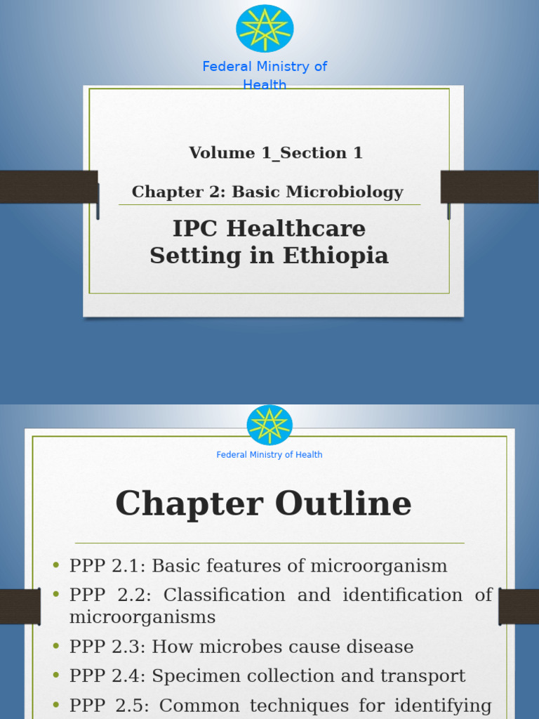 IPC Microbiology in Ethiopian Healthcare | PDF | Infection | Microorganism