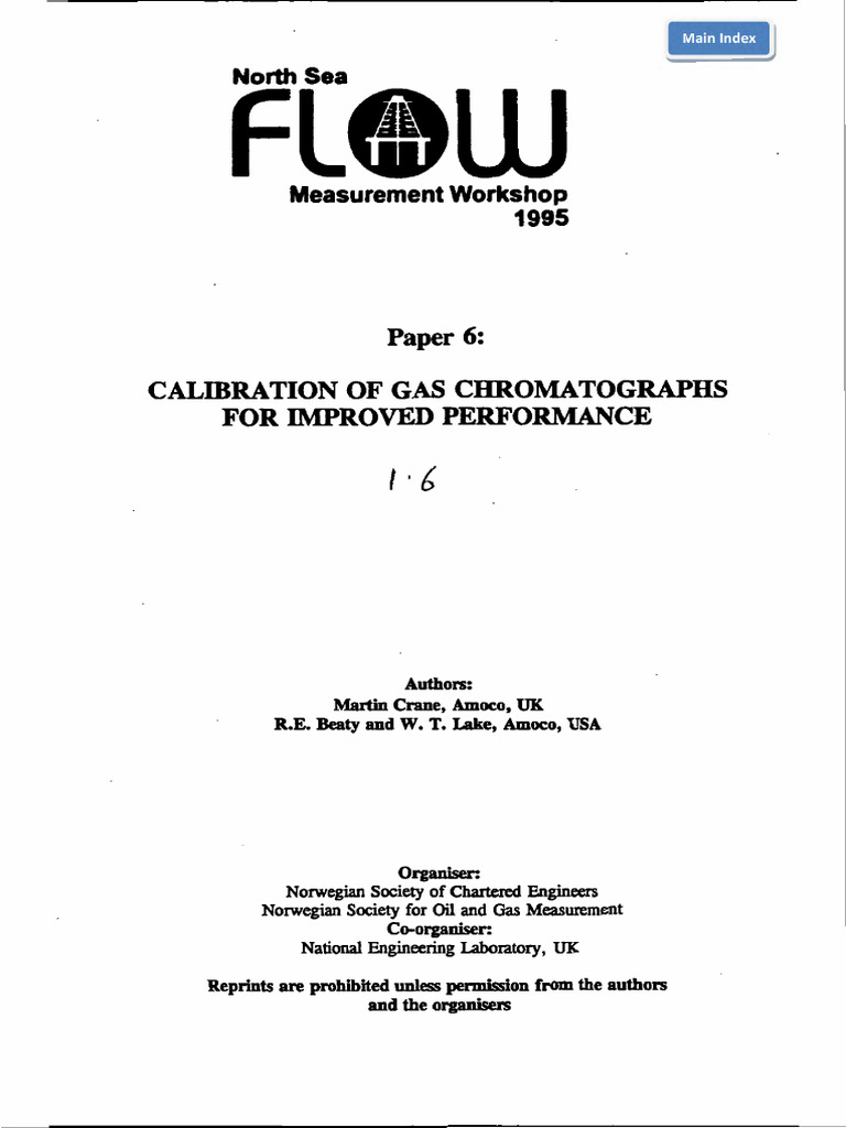 Gas Chromatograph Calibration Guide | PDF | Gas Chromatography | Gases