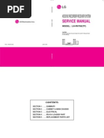 HDD/DVD Recorder Receiver System: Service Manual