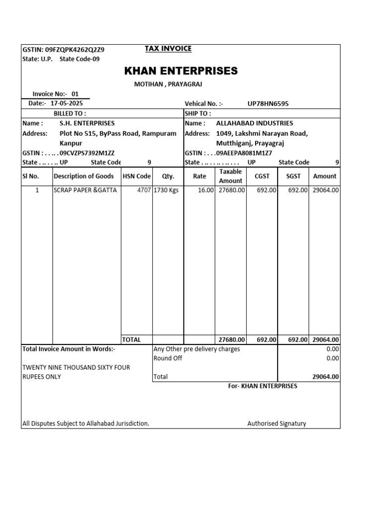 Gatta Scrap HSN Code & GST Details | PDF | Taxes | Government Finances