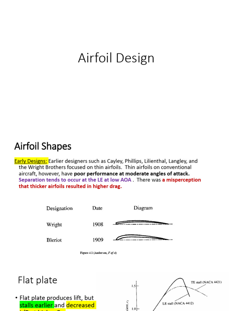 Early Airfoil Design Insights | PDF | Airfoil | Lift (Force)
