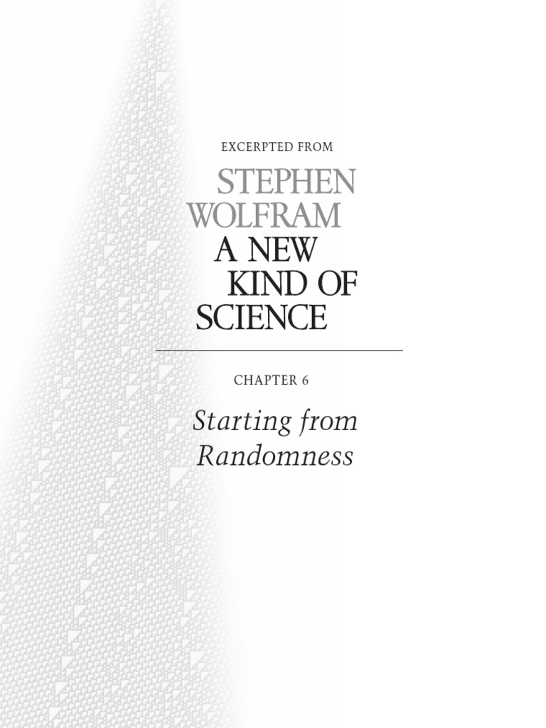 Starting From Randomness | PDF | Automata Theory | Applied Mathematics