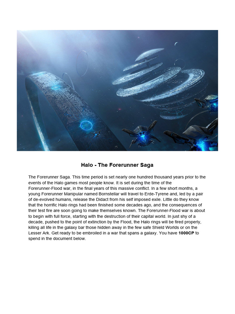 Forerunner Saga: War and Evolution | PDF | Mind | Mutation