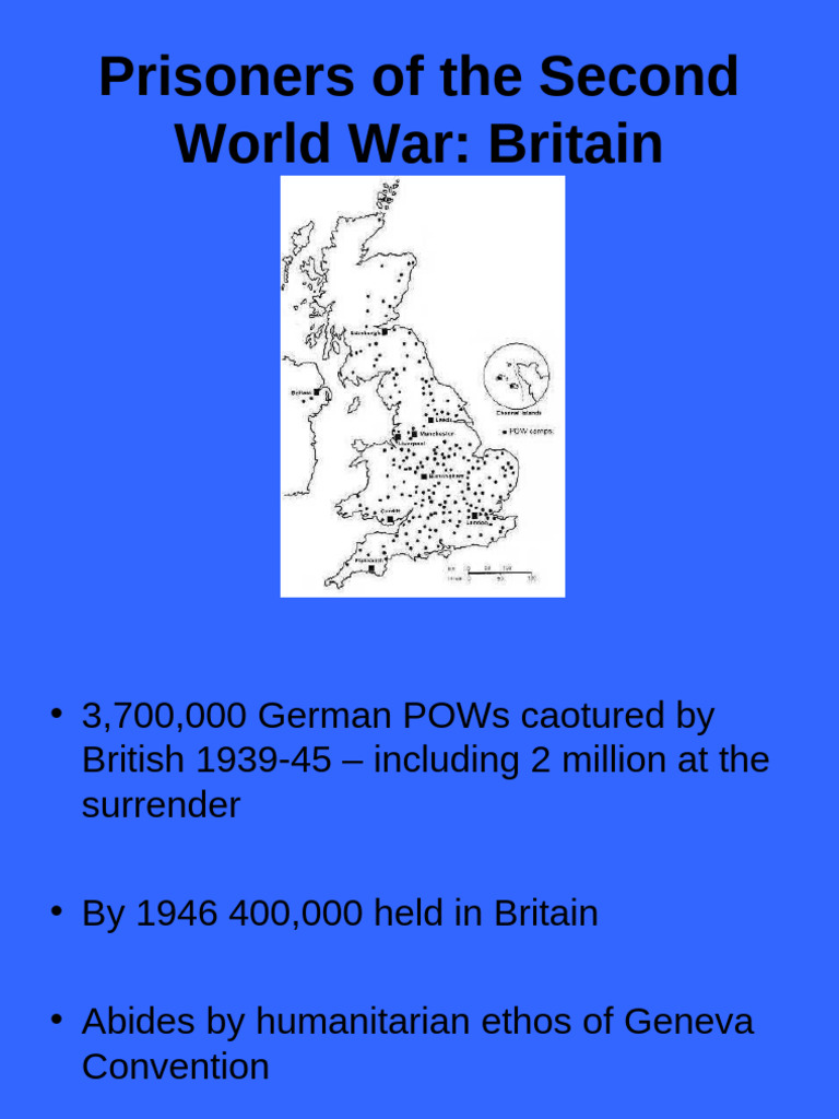 Prisoners of The Second World War - Britain | PDF | Prisoner Of War ...