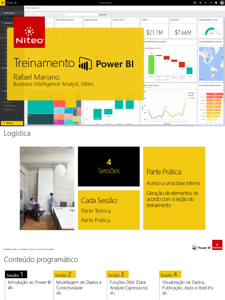 Treinamento Prático em Power BI | PDF | Microsoft Excel | Microsoft SQL ...
