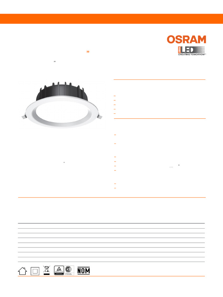 ODB-LED-15W-24W-100-277V-93D-6-pulgadas | PDF | Diodo emisor de luz ...