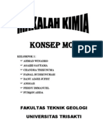 KONSEP MOL DALAM KIMIA