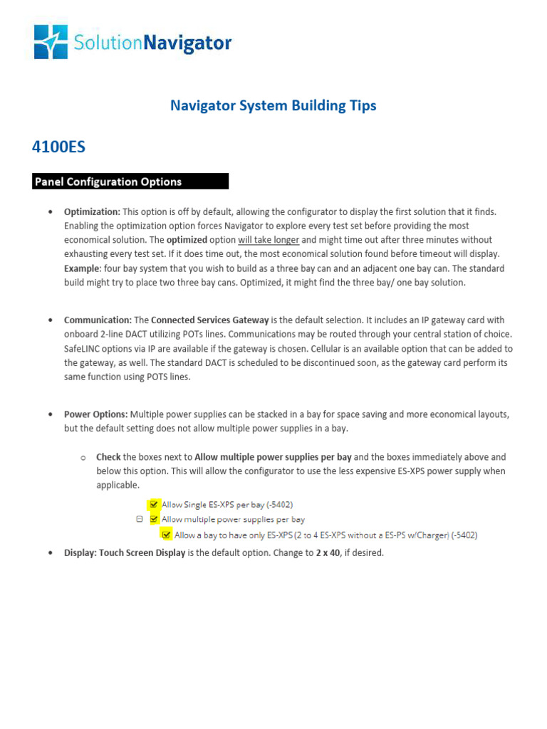 Navigator System Configuration Guide | PDF | Amplifier | Power Supply