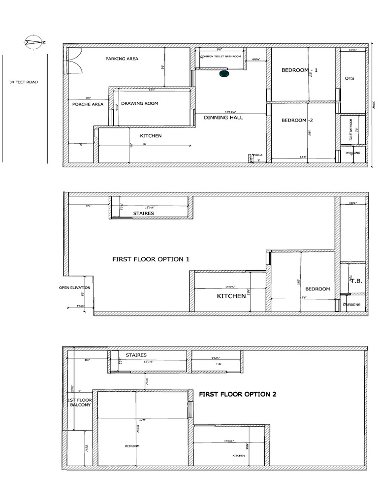 HOUSE MAP G+1 | PDF