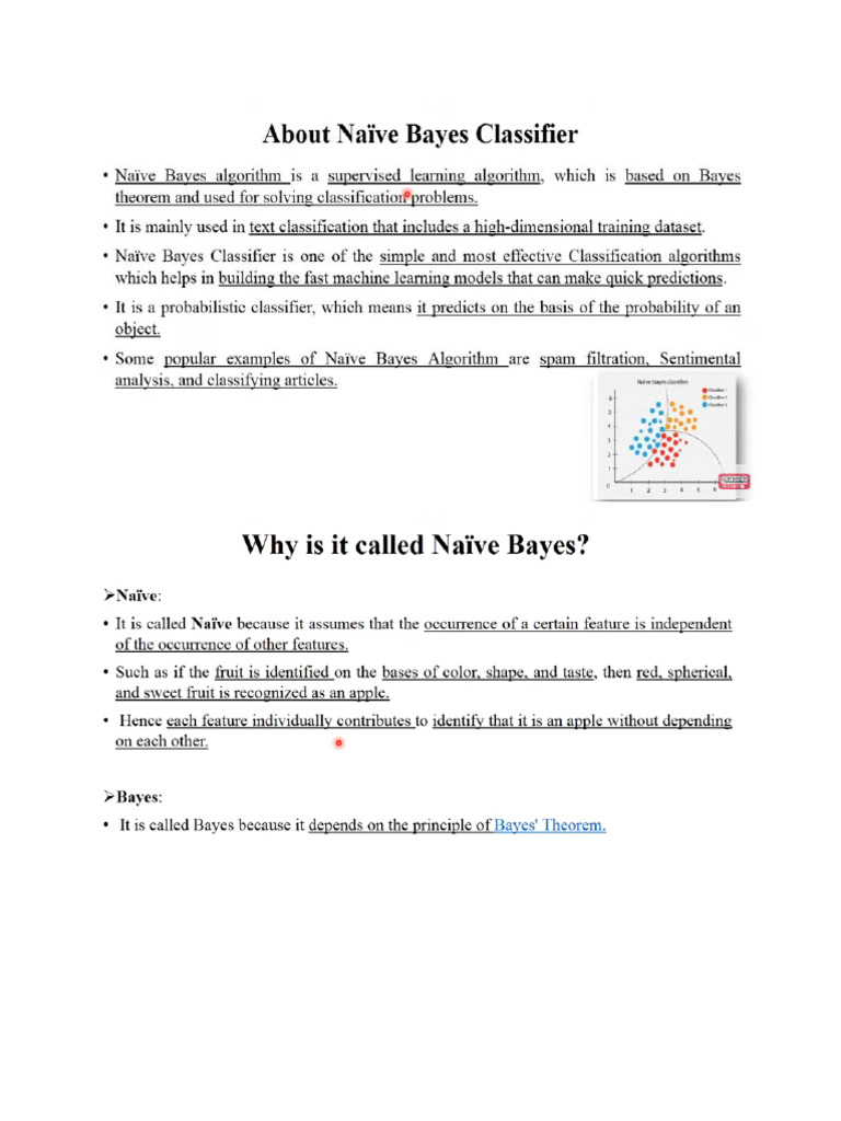 Nave Bayes Algo | PDF